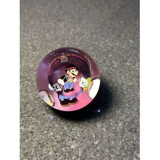 Micro Workshop Micro Tuxedo Mario and Mushroom Small Paperweight