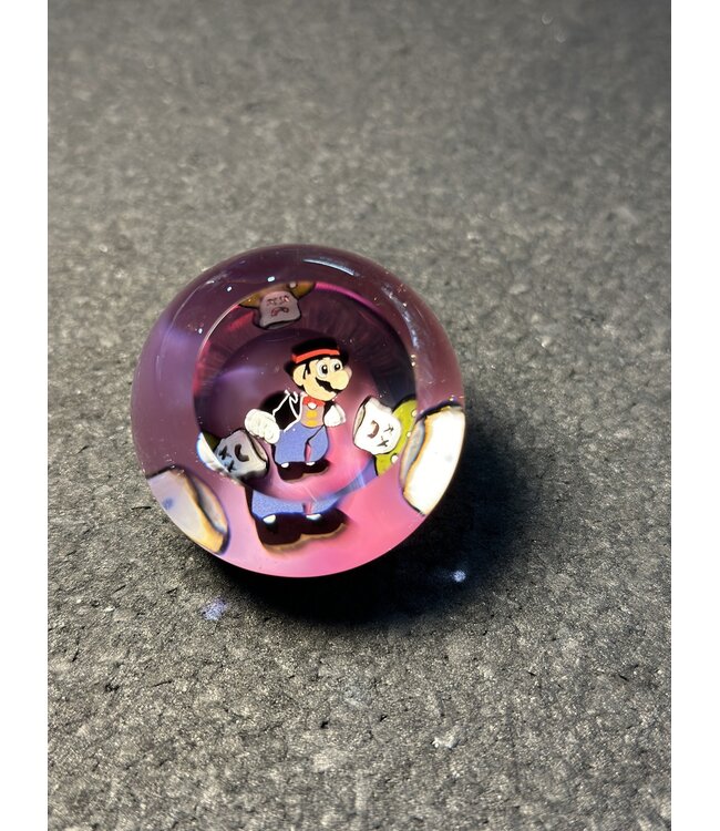 Micro Workshop Micro Tuxedo Mario and Mushroom Small Paperweight