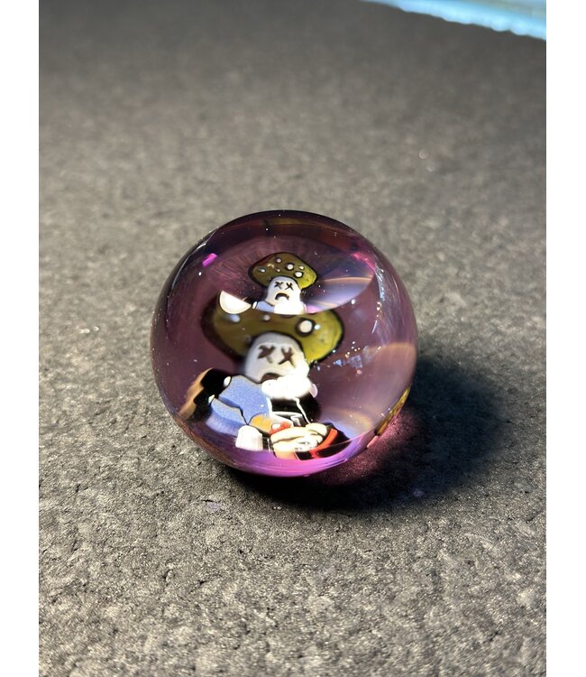 Micro Workshop Micro Tuxedo Mario and Mushroom Small Paperweight