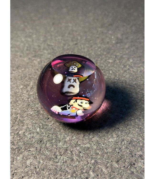 Micro Workshop Micro Tuxedo Mario and Mushroom Small Paperweight