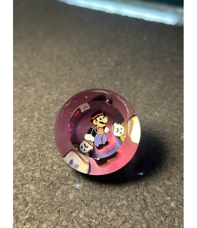 Micro Workshop Micro Tuxedo Mario and Mushroom Small Paperweight