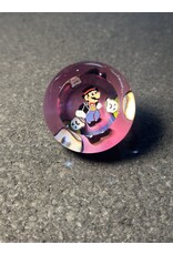 Micro Tuxedo Mario and Mushroom Small Paperweight