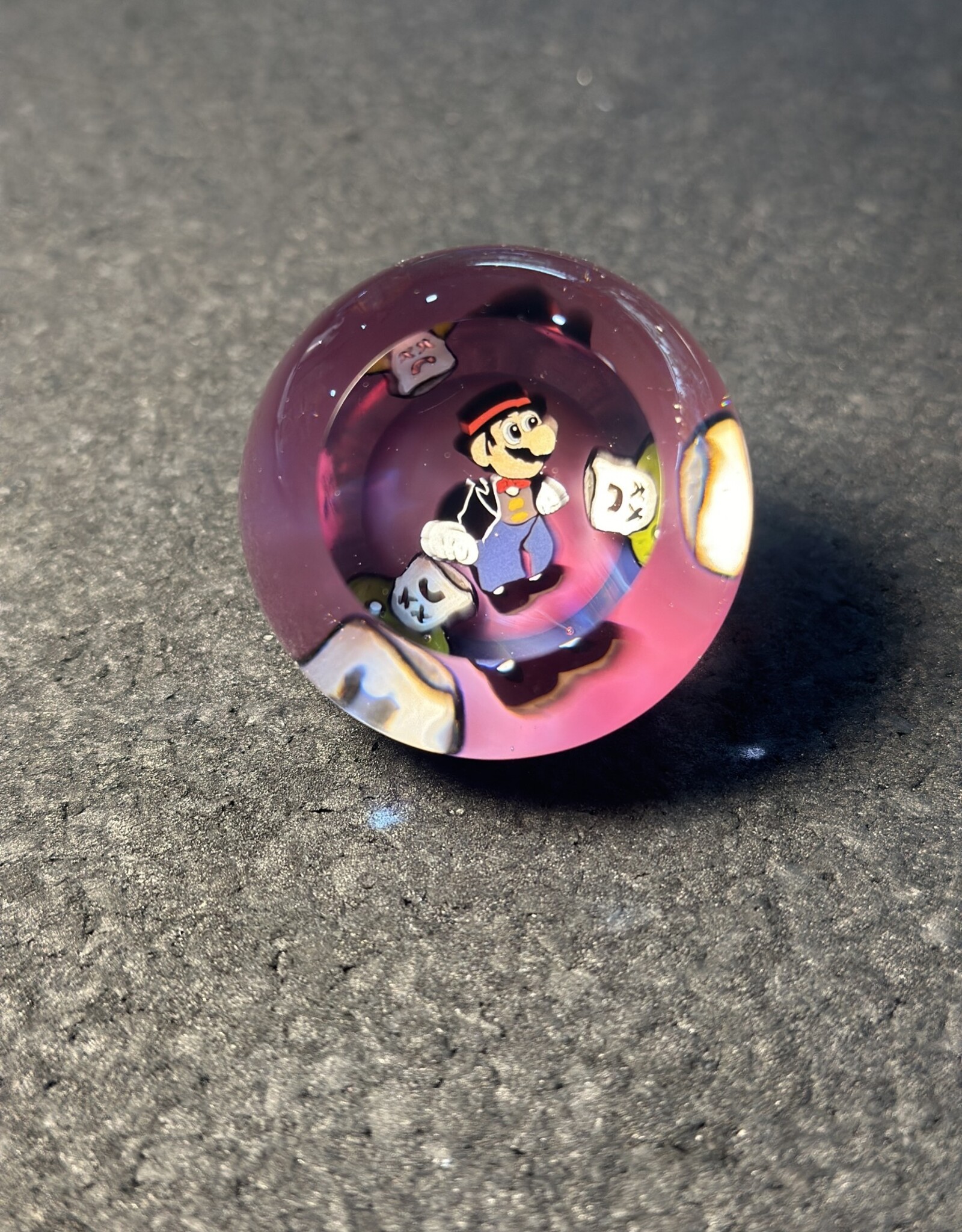 Micro Workshop Micro Tuxedo Mario and Mushroom Small Paperweight