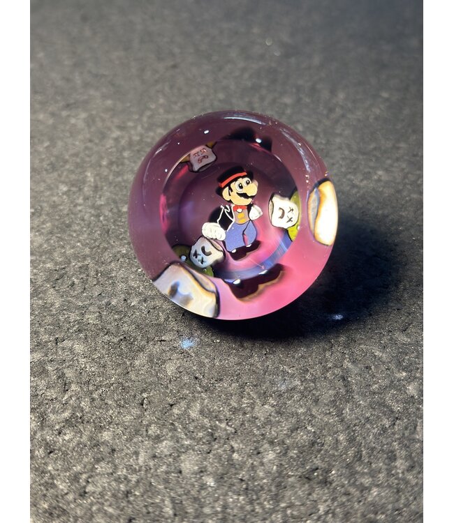 Micro Workshop Micro Tuxedo Mario and Mushroom Small Paperweight