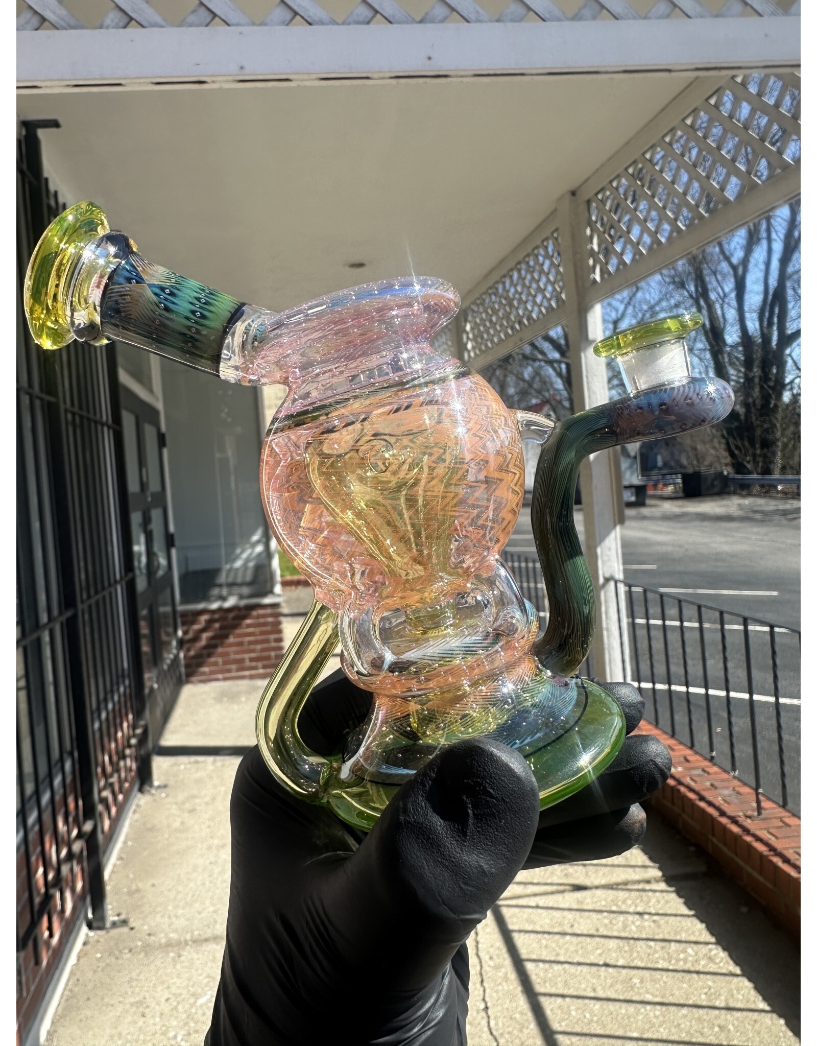 Sizelove Inside/Outside Recycler Citrine/ Electric Flamingo