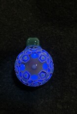 Altier Glass Altier Glass Dotstack w/ Fume Aquamarine and matching Twizzle