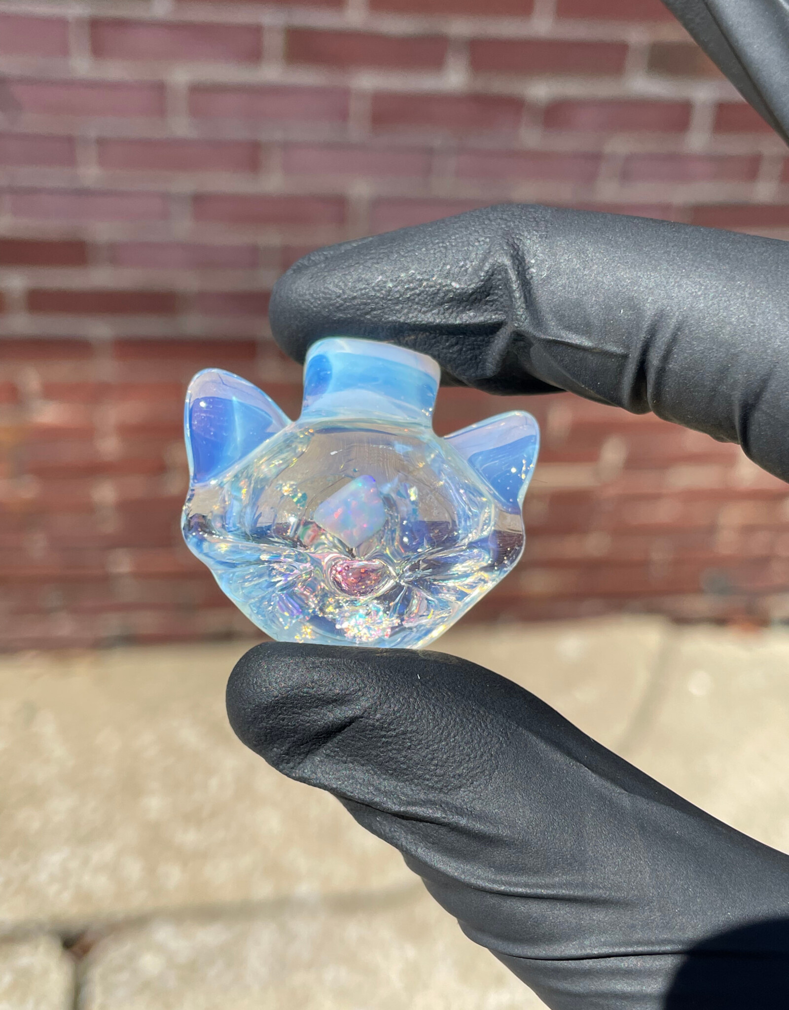 CiciKitty CiciKitty Glass Mini Kitty Pendant