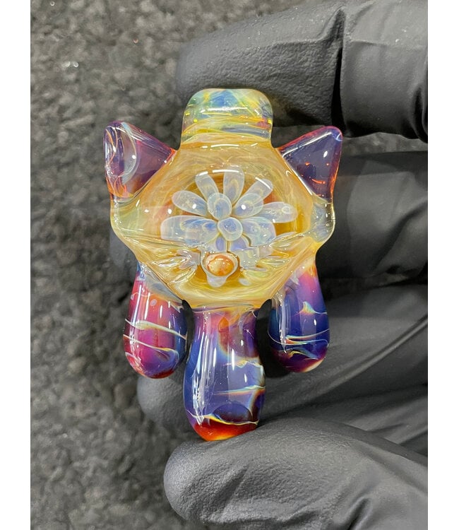 CiciKitty CiciKitty Glass 3 Drip Kitty Pendant
