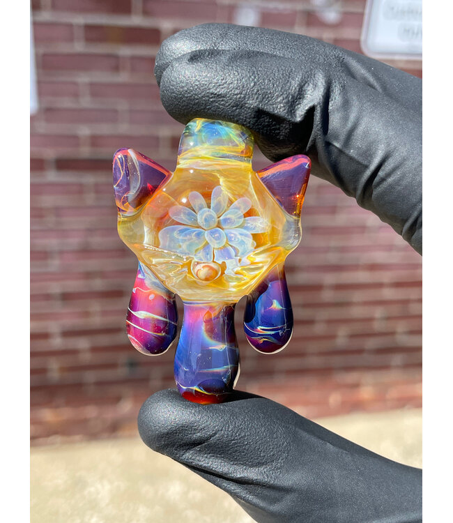 CiciKitty CiciKitty Glass 3 Drip Kitty Pendant