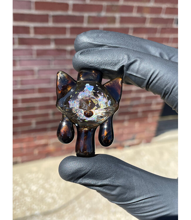 CiciKitty CiciKitty Glass 3 Drip Kitty Pendant