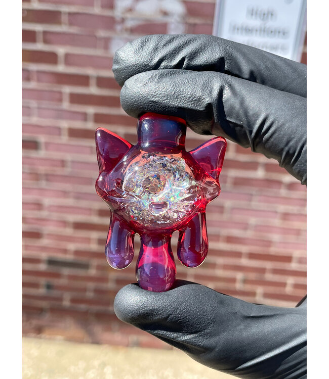 CiciKitty CiciKitty Glass 3 Drip Kitty Pendant