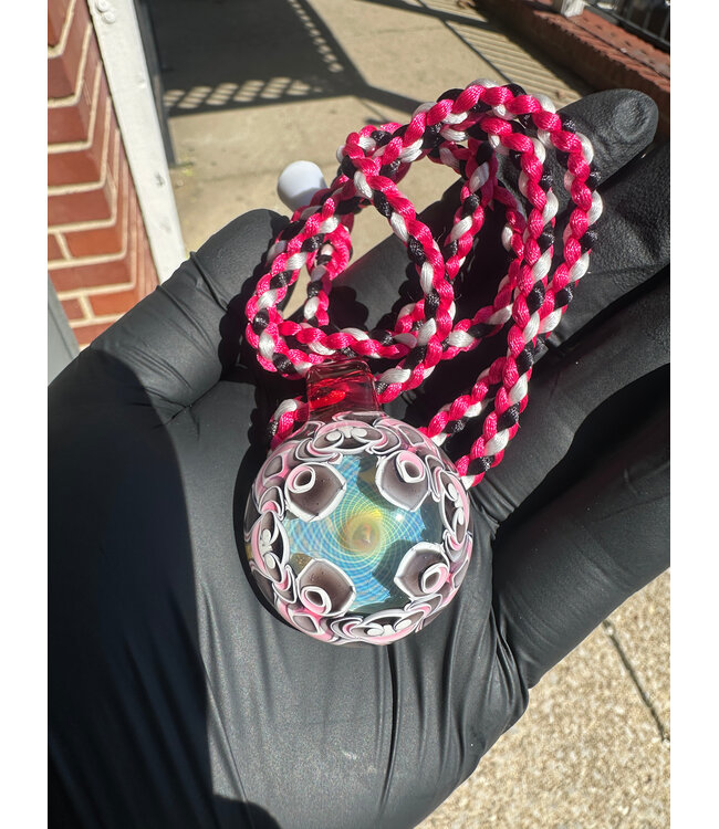 Altier Glass Altier Glass Dotstack with Fume Gold Ruby