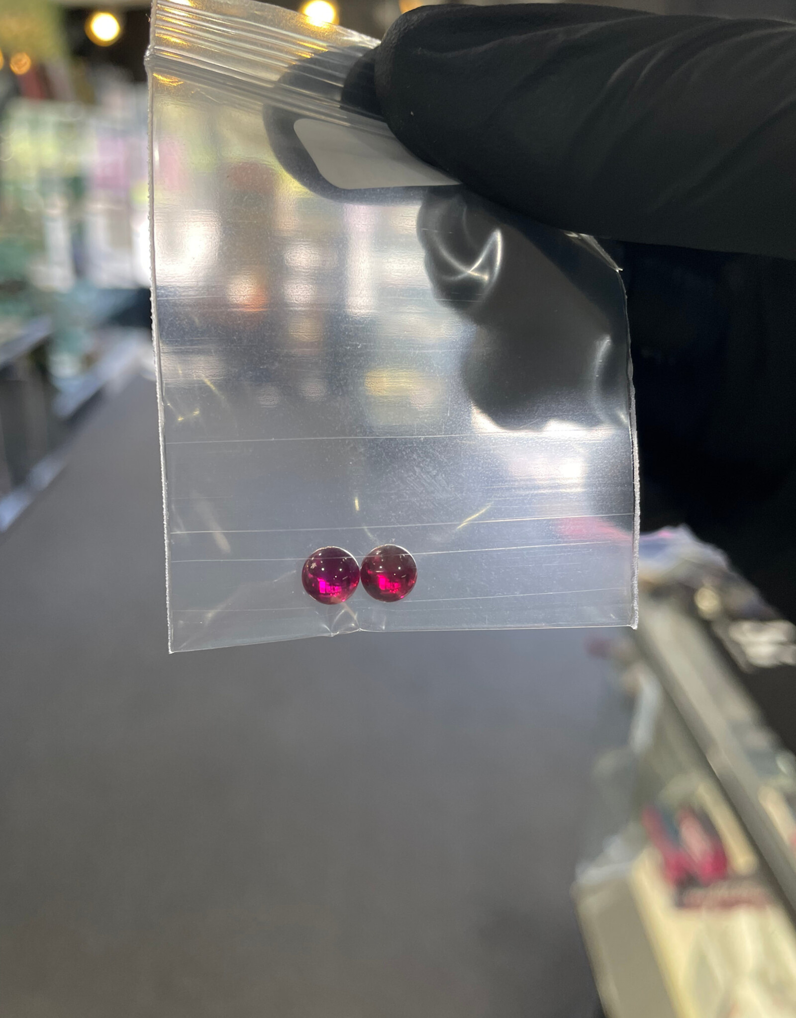 6mm Ruby Terp Pearls 2pk