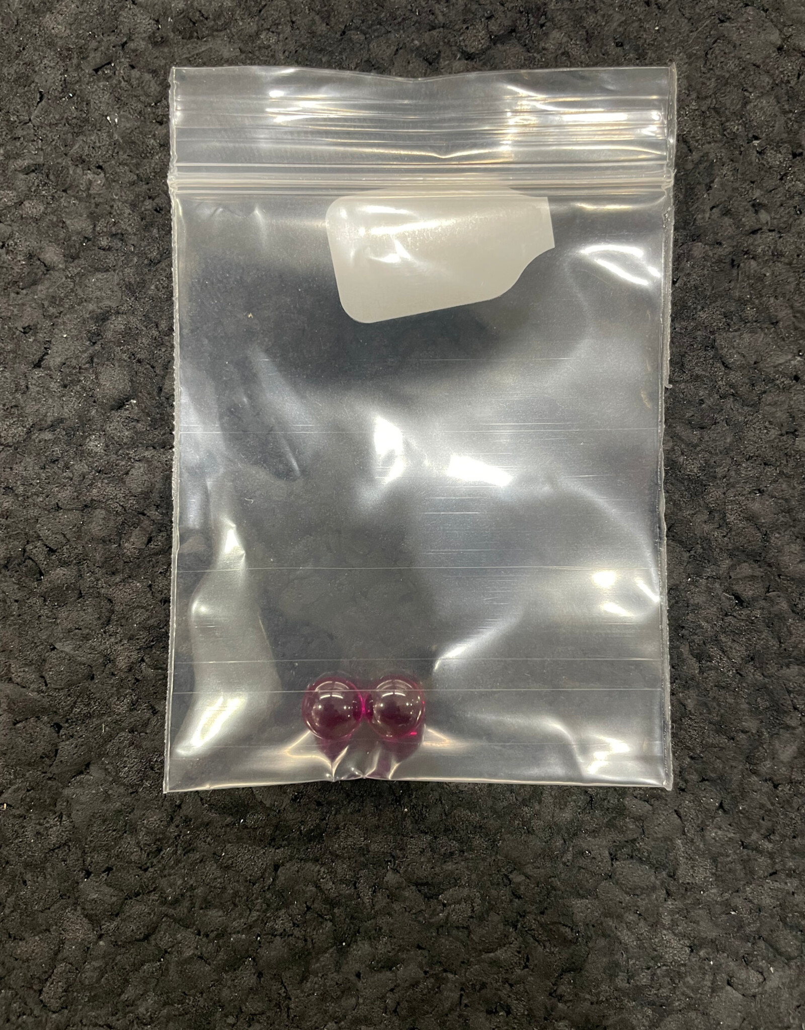 6mm Ruby Terp Pearls 2pk