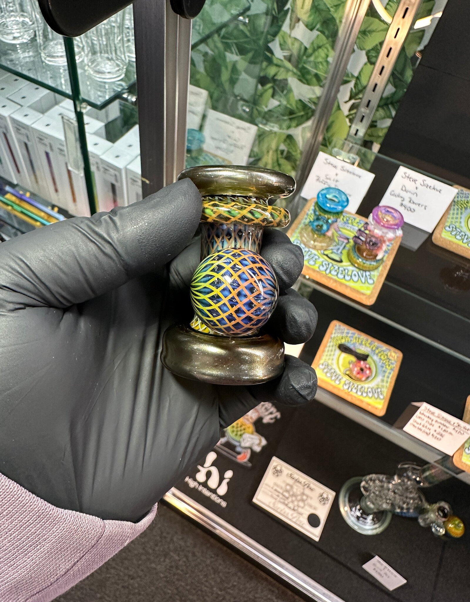Steve Sizelove Steve Sizelove Puffco Dry Top W/ Mib Electrum