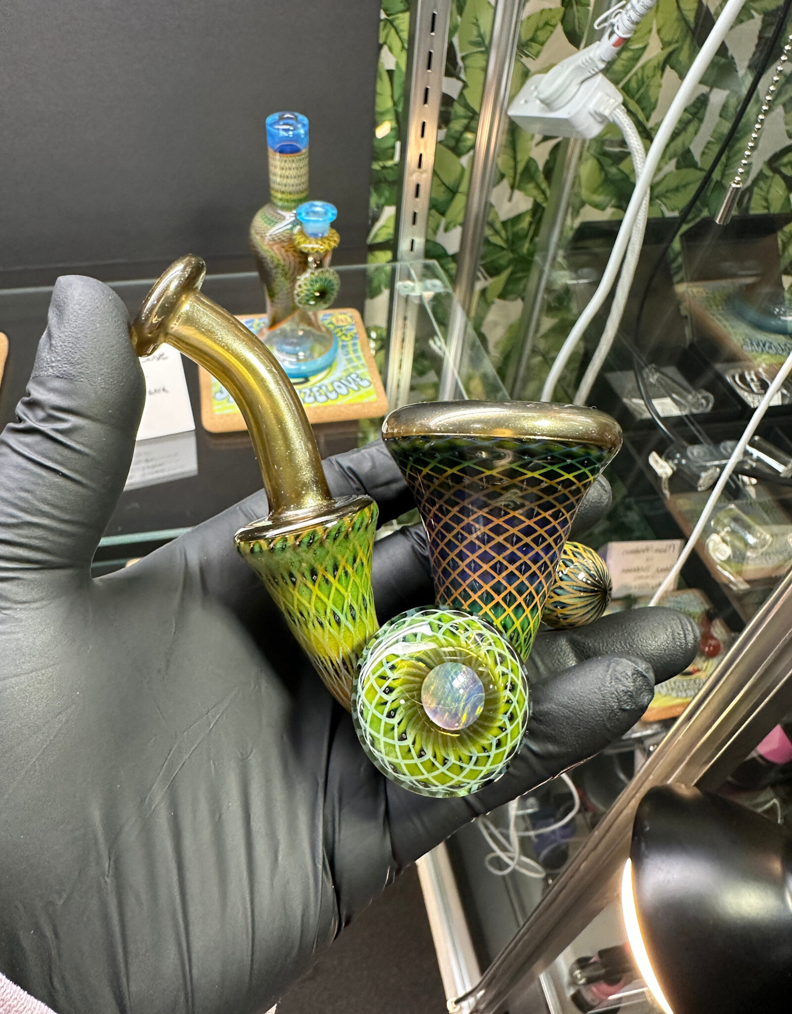 Steve Sizelove Steve Sizelove Sherlock w/ Opal Cab & Mibs Electrum
