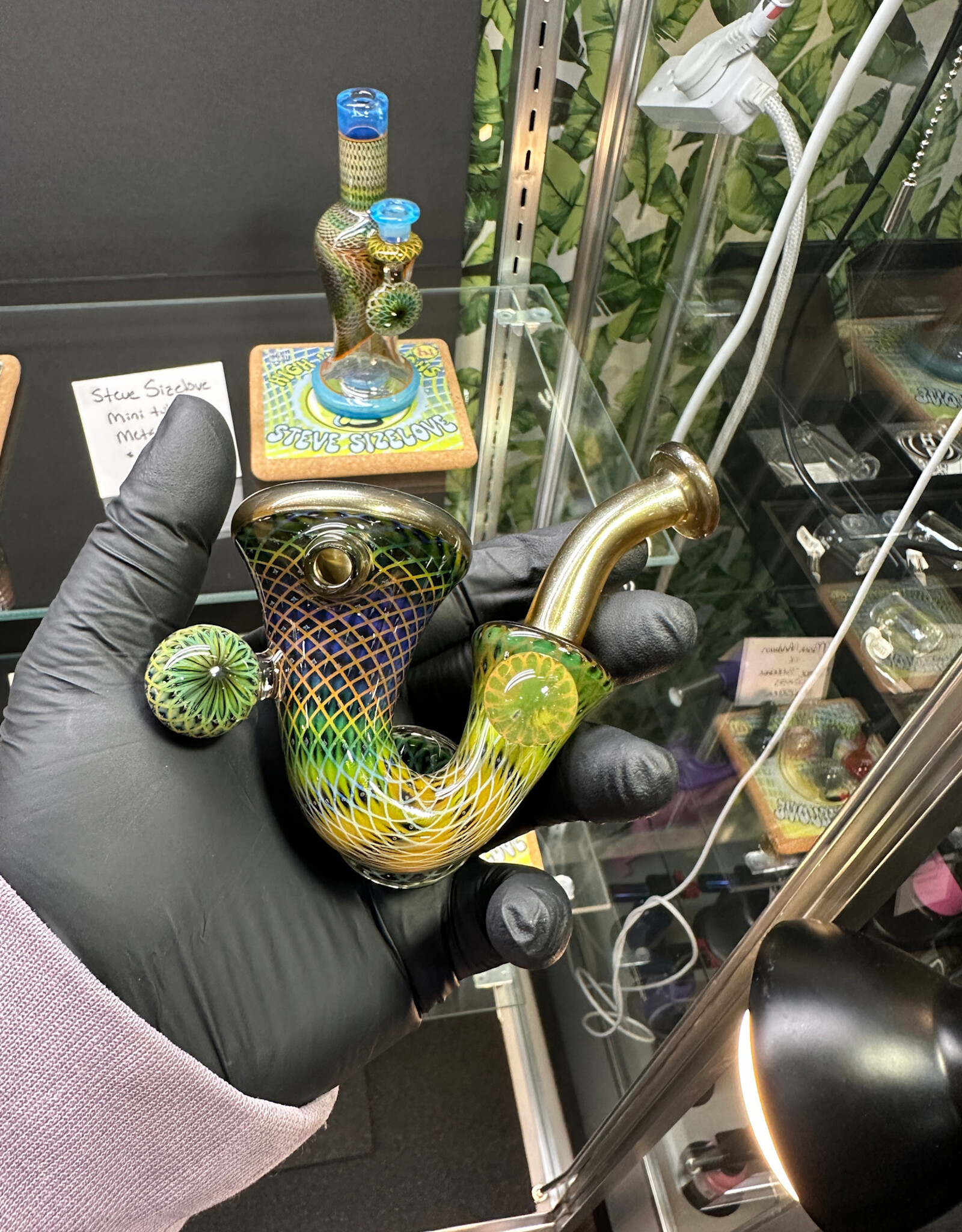 Steve Sizelove Steve Sizelove Sherlock w/ Opal Cab & Mibs Electrum