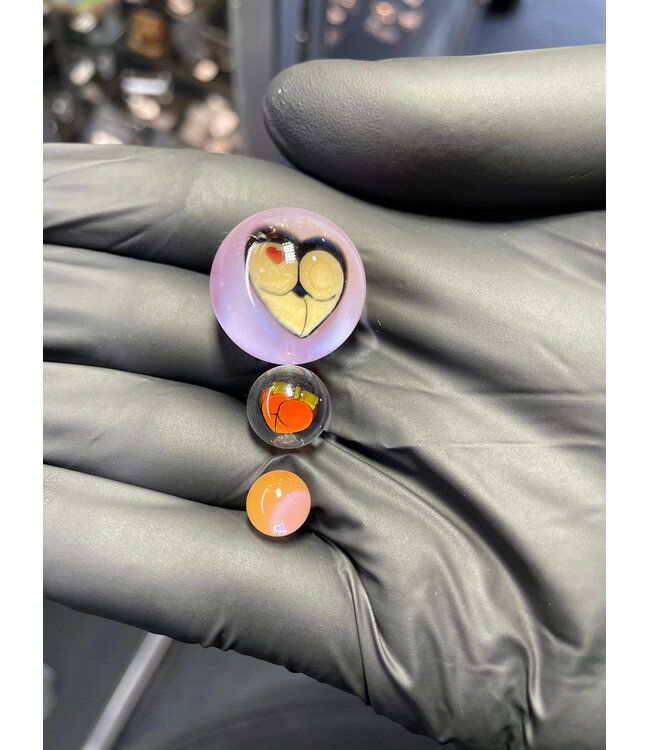 Keys Glass Keys Glass Slurper Set Butt Cheeks