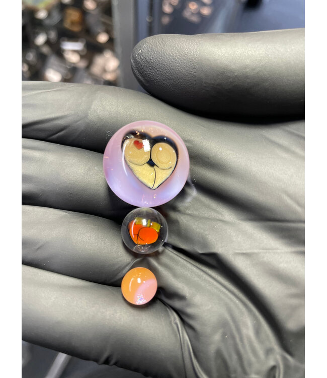 Keys Glass Keys Glass Slurper Set Butt Cheeks