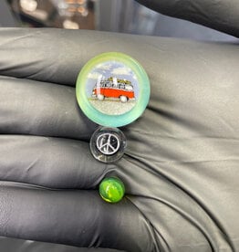 Keys Glass Keys Glass Slurper Set Hippie Bus