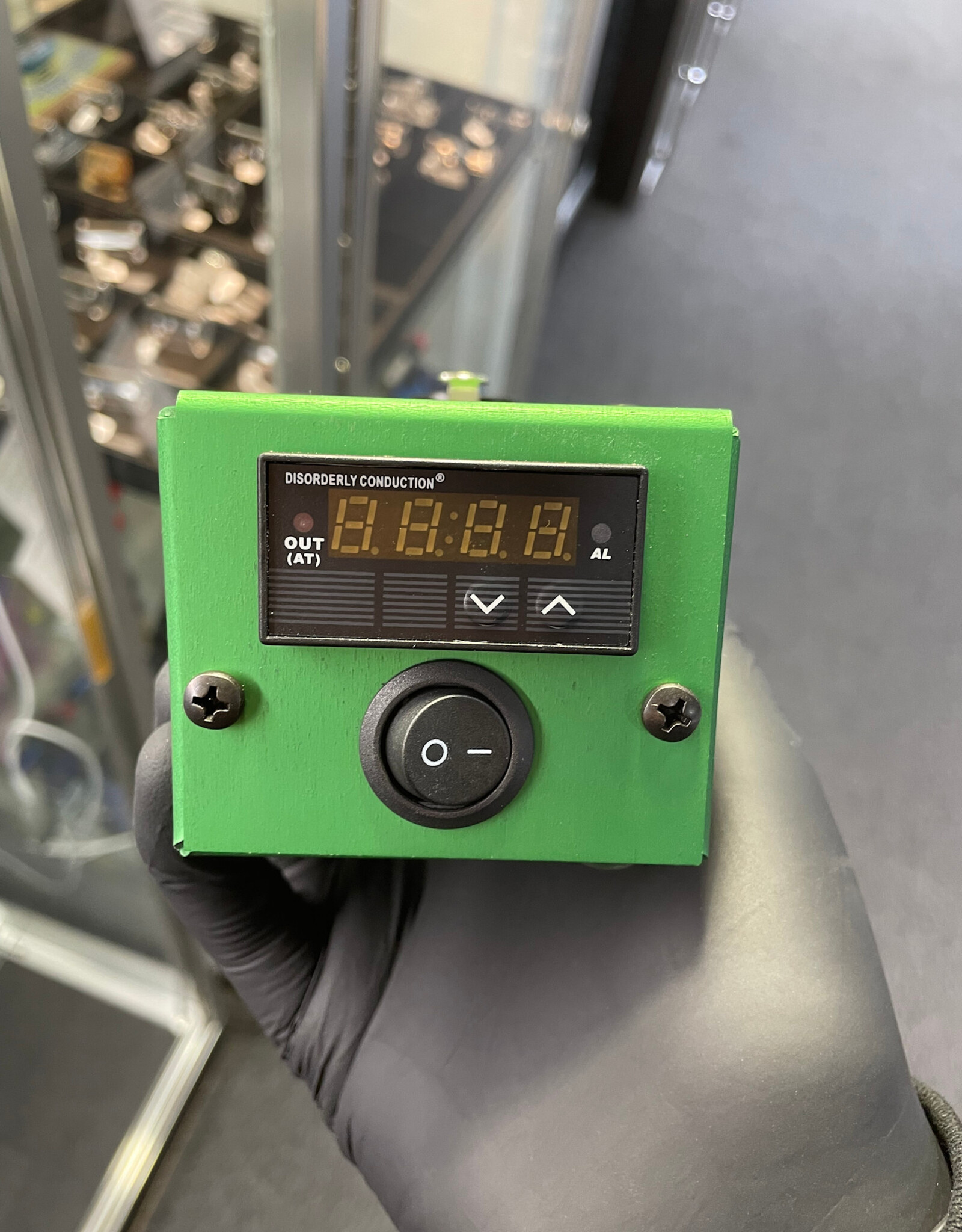 Disorderly Conduction Disorderly Conduction Enail Box Metal  Green