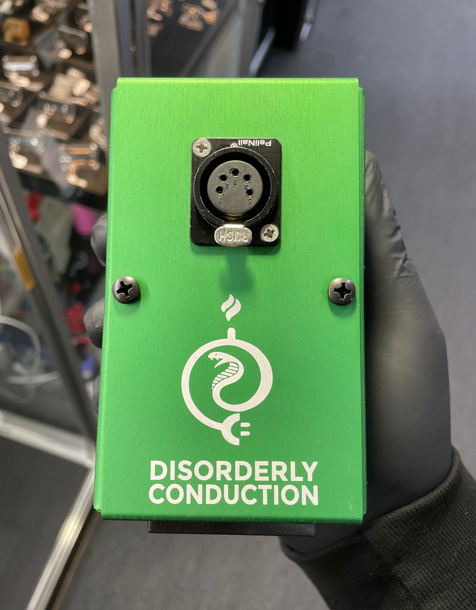 Disorderly Conduction Disorderly Conduction Enail Box Metal  Green