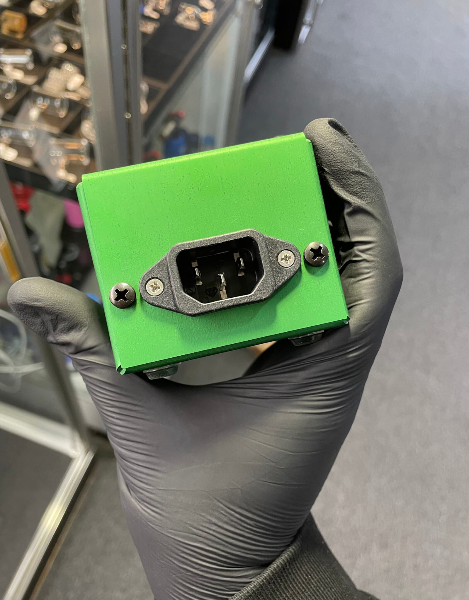Disorderly Conduction Disorderly Conduction Enail Box Metal  Green