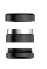 Flower Mill Flower Mill Next-Gen Premium 2.5" Stainless Series Black