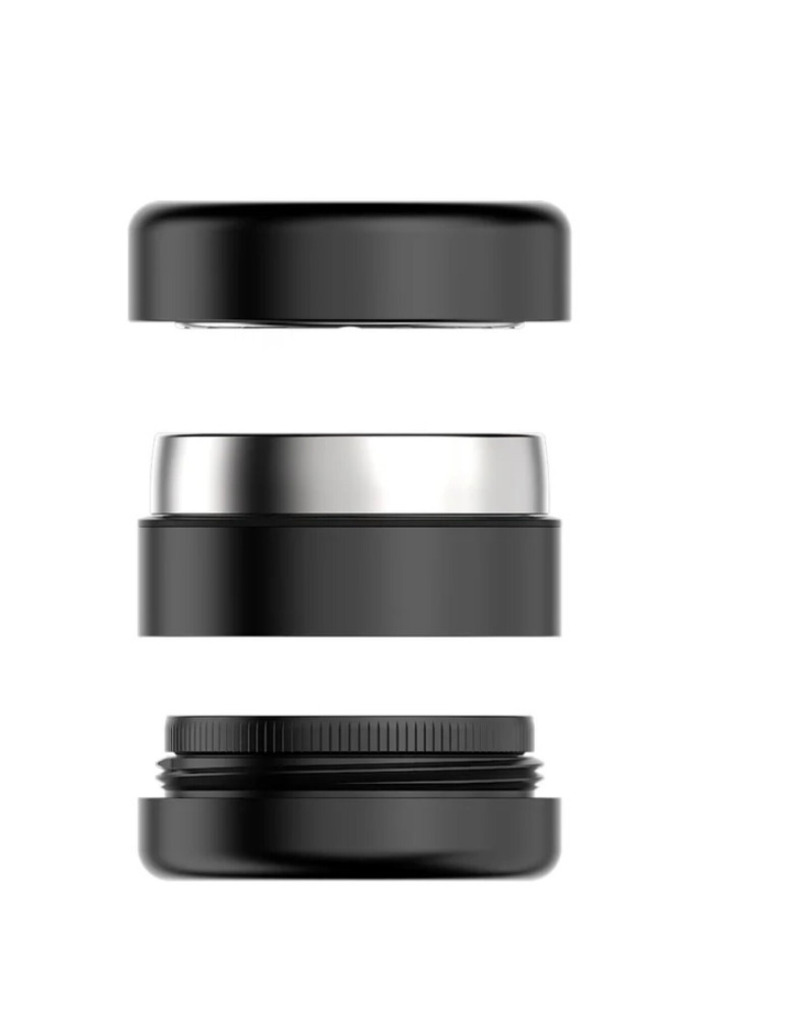 Flower Mill Flower Mill Next-Gen Premium 2.5" Stainless Series Black