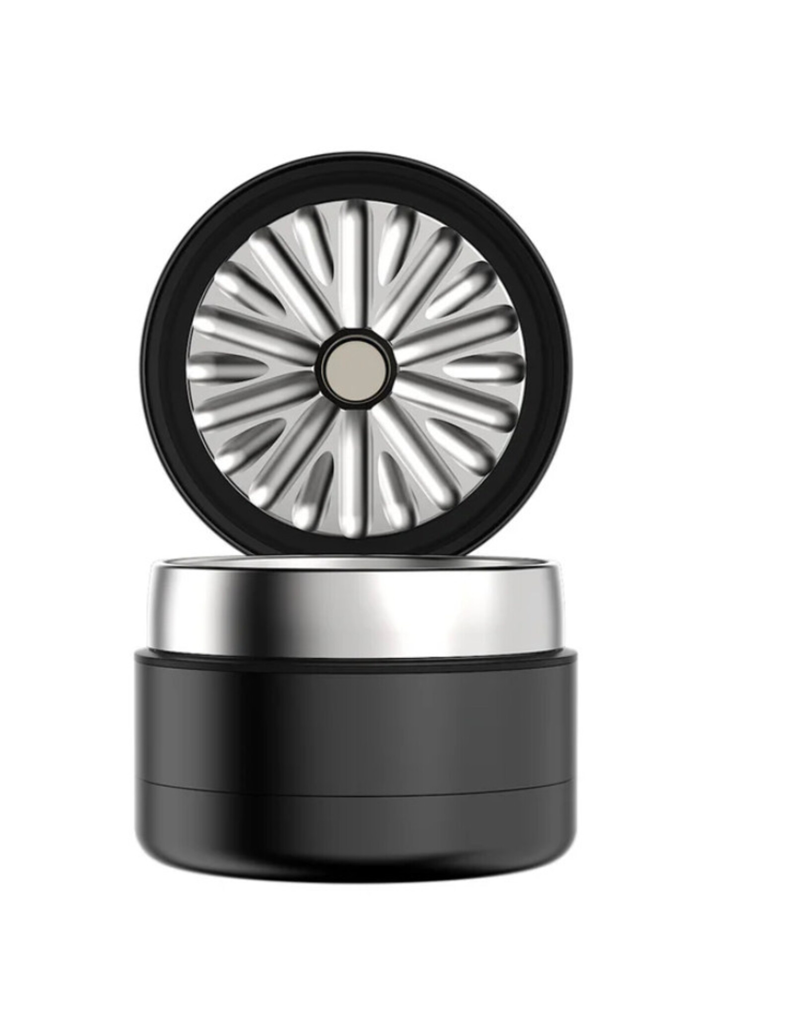Flower Mill Flower Mill Next-Gen Premium 2.5" Stainless Series Black