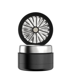 Flower Mill Flower Mill Next-Gen Premium 2.5" Stainless Series Black