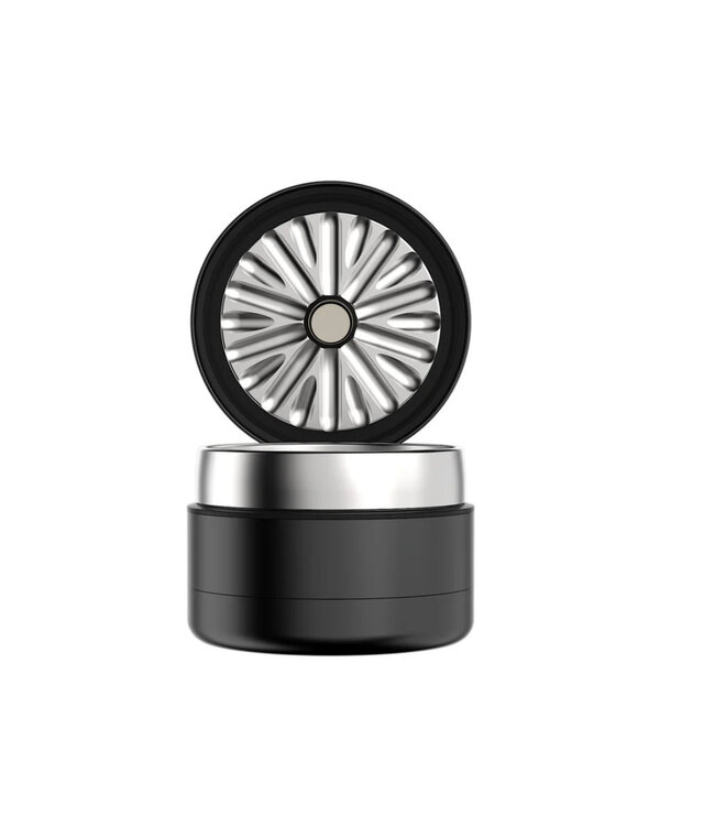 Flower Mill Flower Mill Next-Gen Premium 2.5" Stainless Series Black