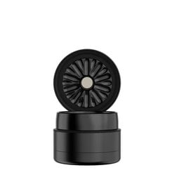 Flower Mill Flower Mill Next Gen Premium Aluminum Series 2” Black