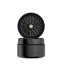 Flower Mill Flower Mill Next Gen Premium Aluminum Series 2.5” Black