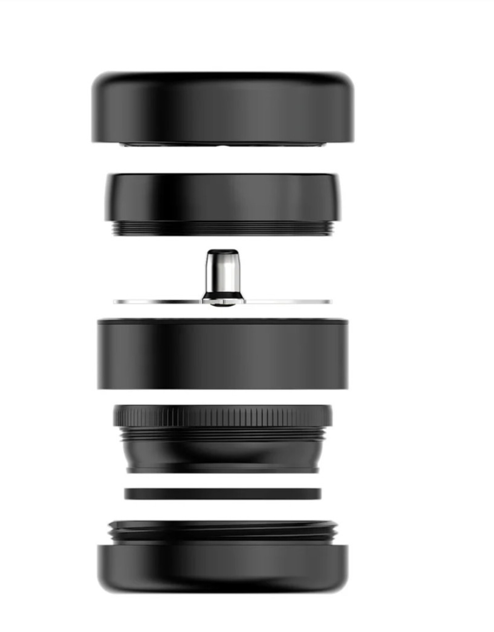 Flower Mill Flower Mill Next Gen Premium Aluminum Series 2.5” Black