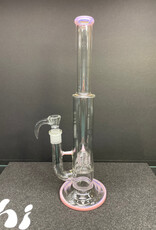 Greek Glass Greek Glass Invert 4 Tube Milky Pink