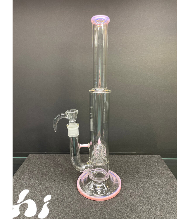 Greek Glass Greek Glass Invert 4 Tube Milky Pink