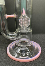Greek Glass Greek Glass Invert 4 Tube Milky Pink