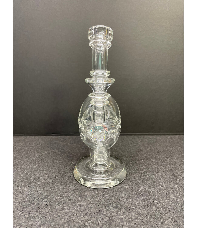 Greek Glass Greek Glass Faceted Mini Fab Egg