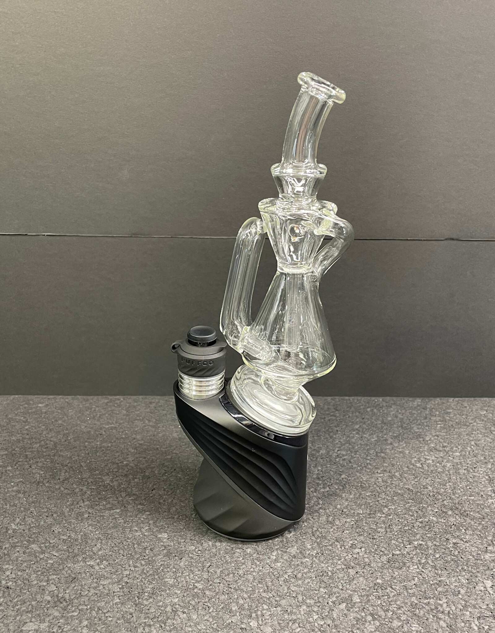 Greek Glass Greek Glass Peak Recycler Attachment Clear
