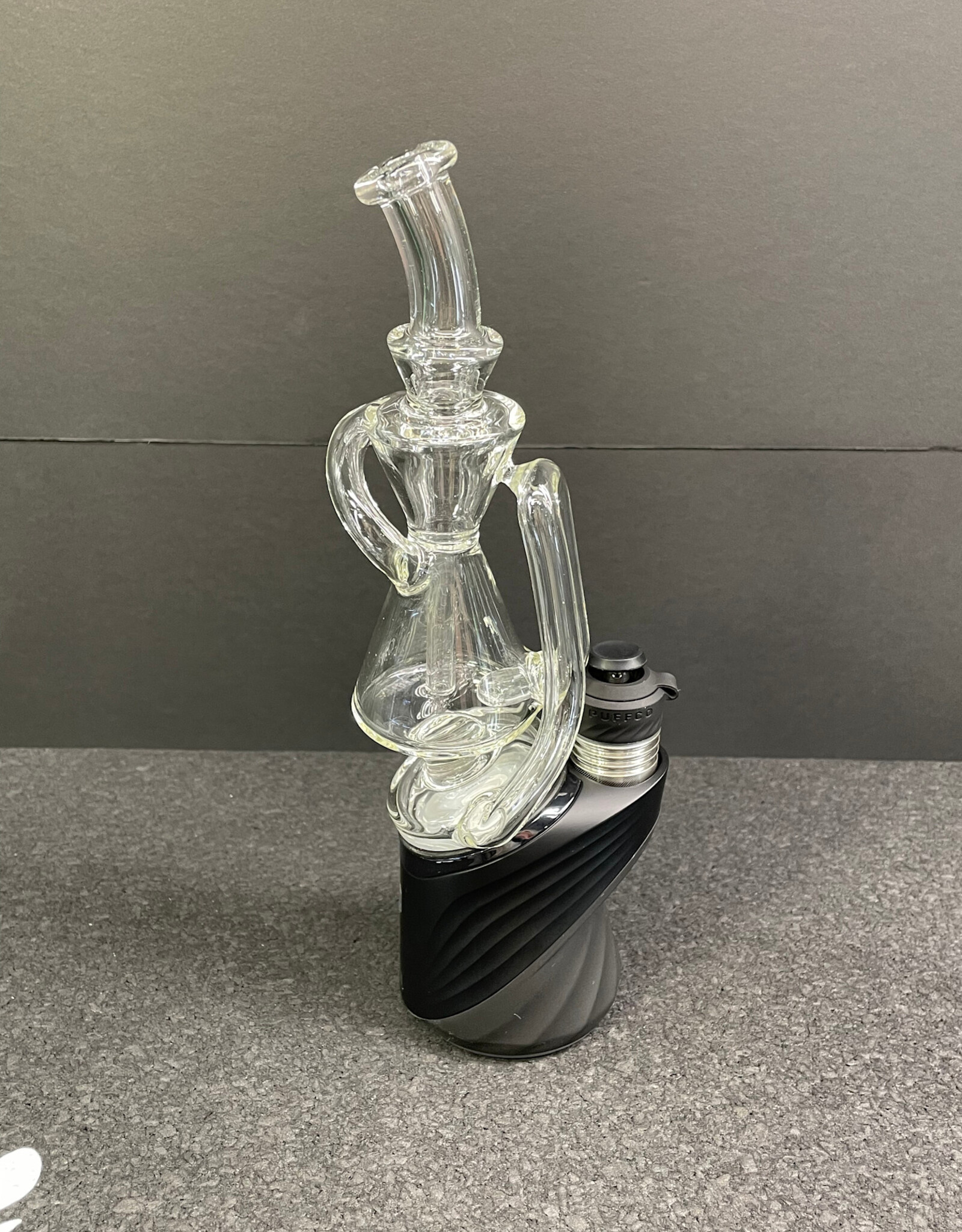 Greek Glass Greek Glass Peak Recycler Attachment Clear