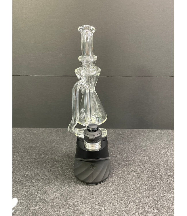 Greek Glass Greek Glass Peak Recycler Attachment Clear
