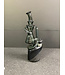 Greek Glass Greek Glass Peak Recycler Attachment Smoke Gray