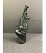 Greek Glass Greek Glass Peak Recycler Attachment Smoke Gray