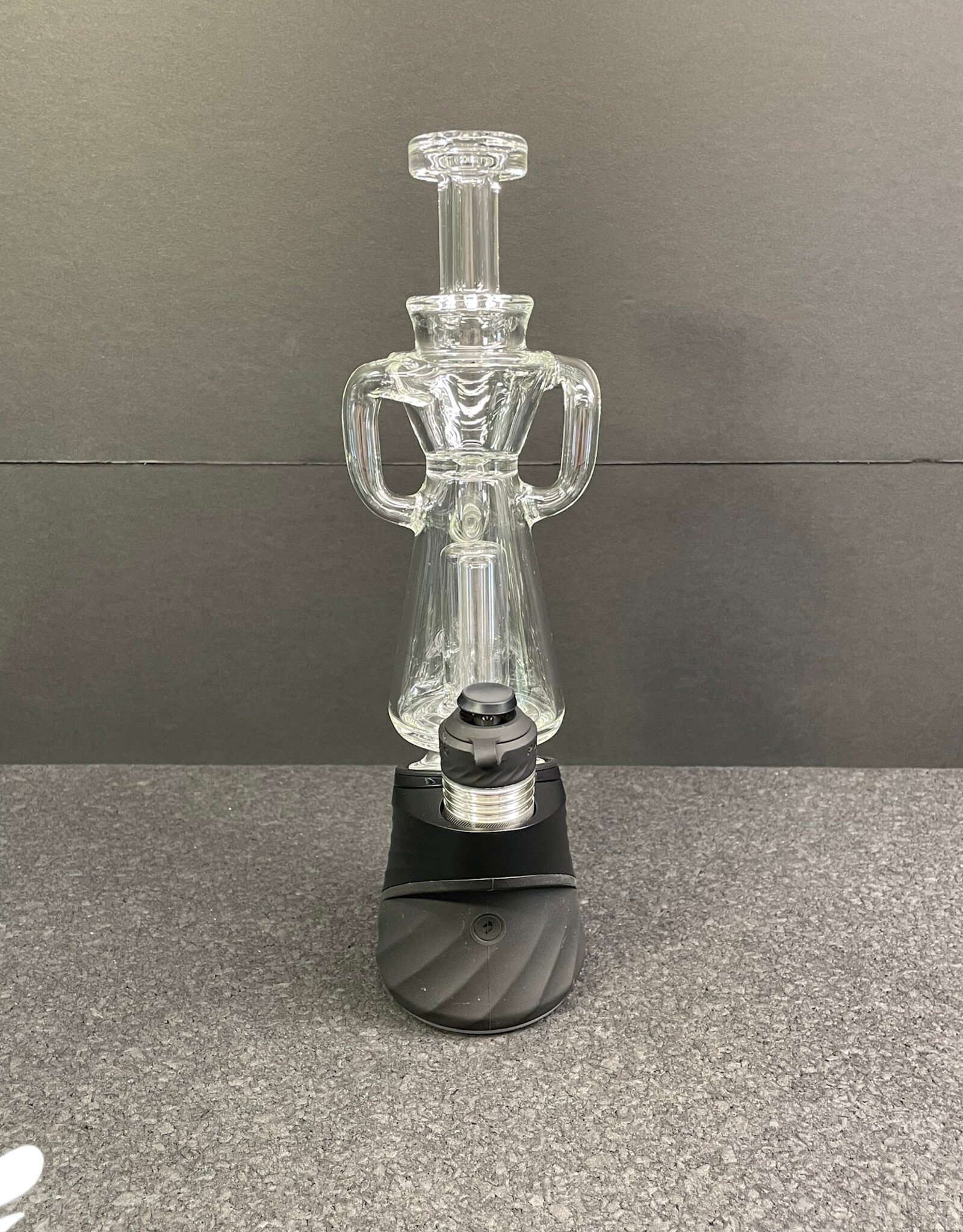 Greek Glass Greek Glass Peak Dual Uptake Recycler Attachment