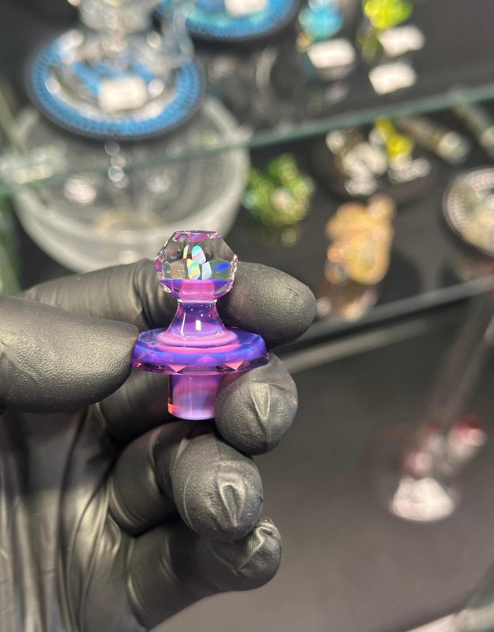 BC Glass BC Glass Faceted Slurper Cap Royal Jelly