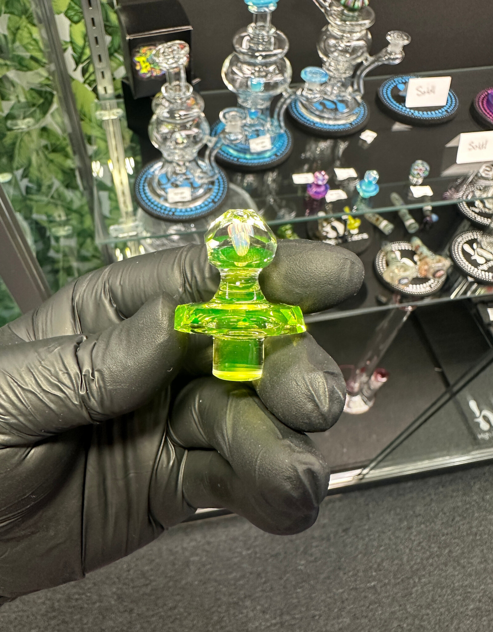 BC Glass BC Glass Faceted Slurper Cap Ion