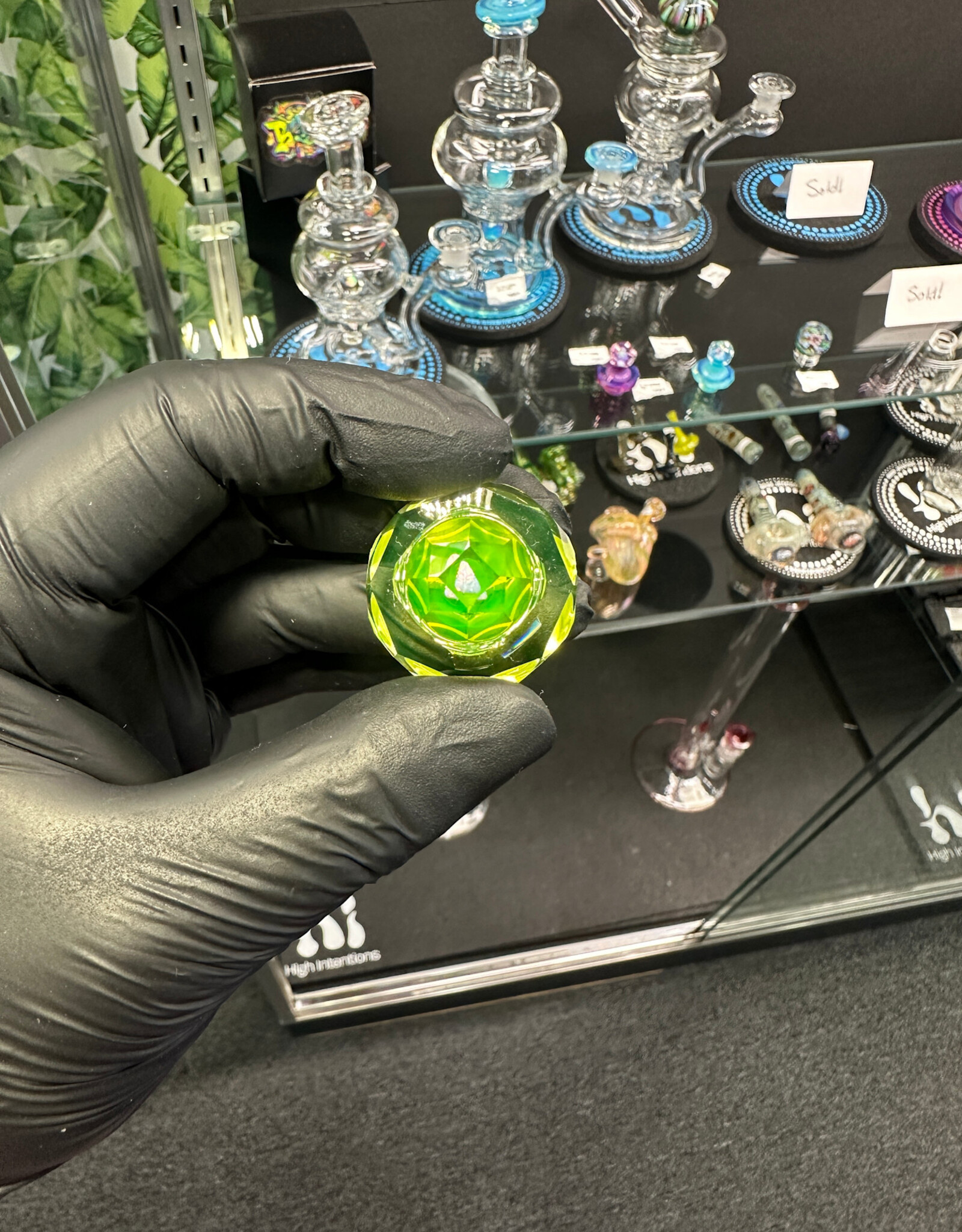 BC Glass BC Glass Faceted Slurper Cap Ion