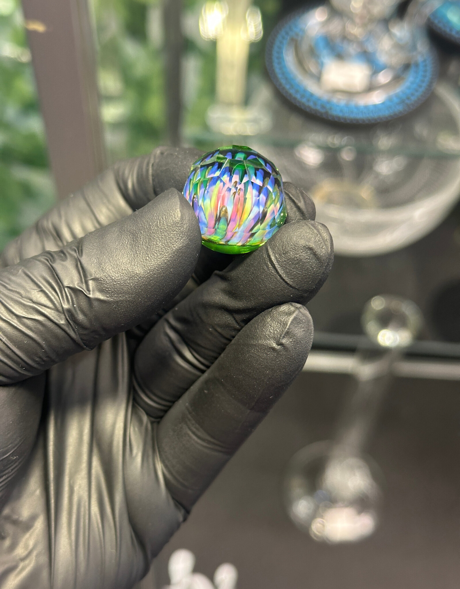 BC Glass BC Glass Faceted Marble #2