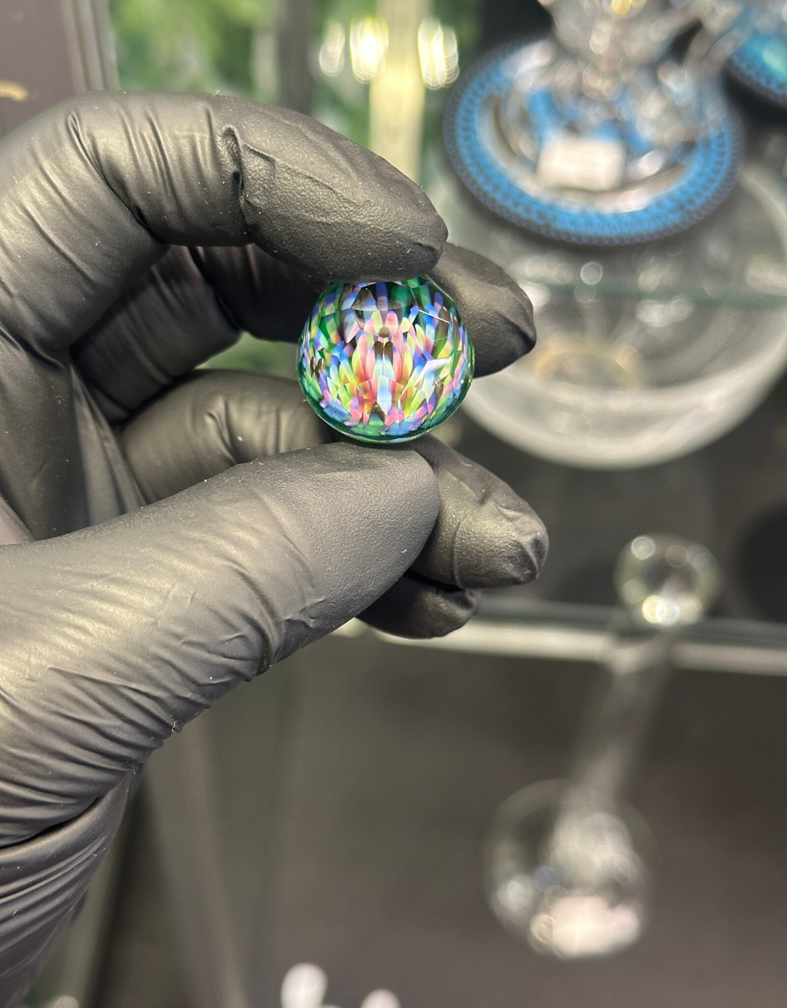 BC Glass BC Glass Faceted Marble #2